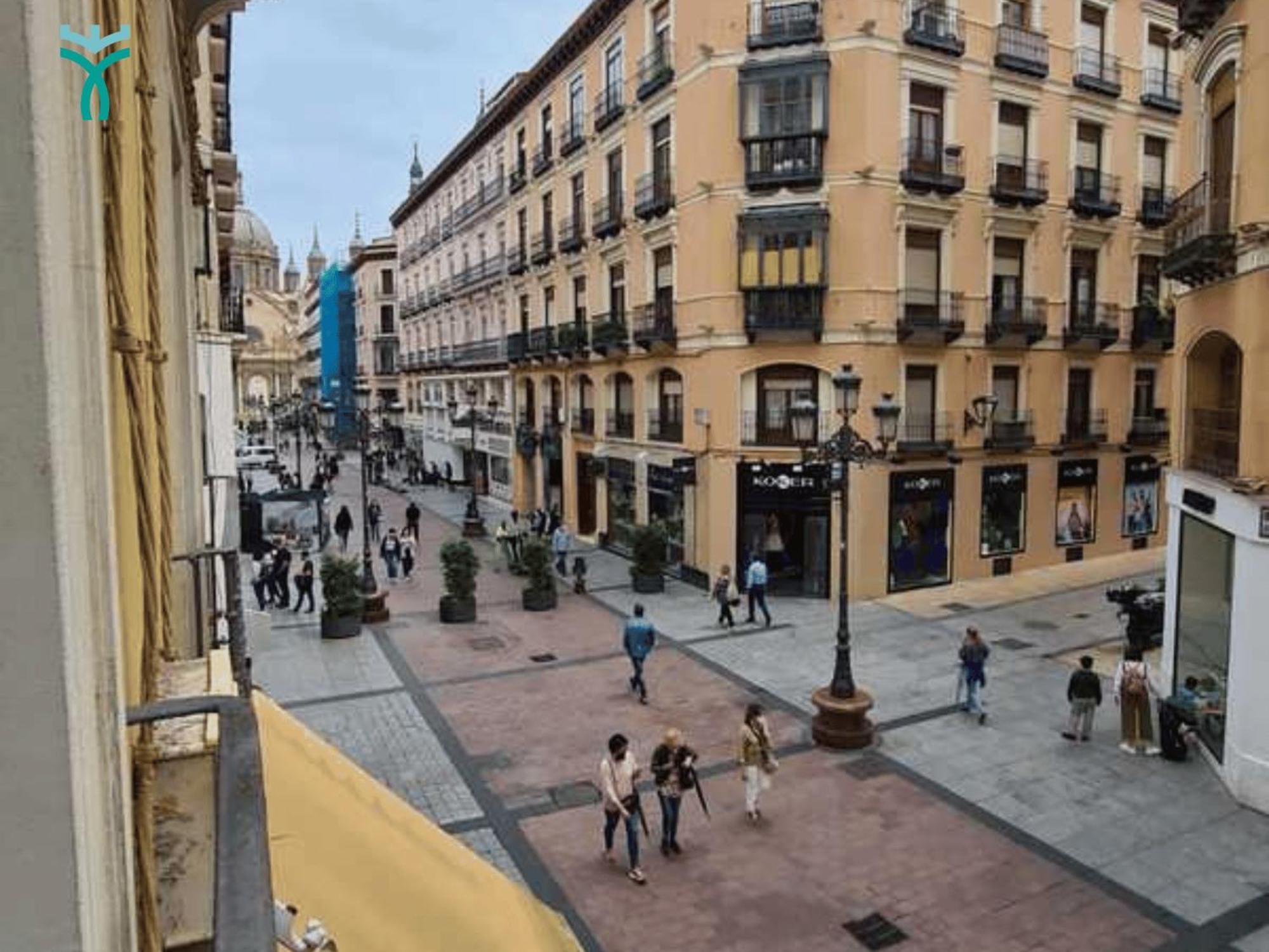 Апартаменты Dos Torres Retiro Urbano En Alfonso I Сарагоса Экстерьер фото